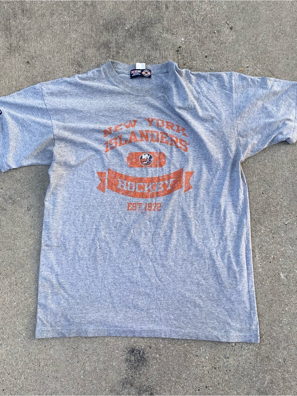 70s Made In Canada Tag New York Islanders Hockey T-shirt